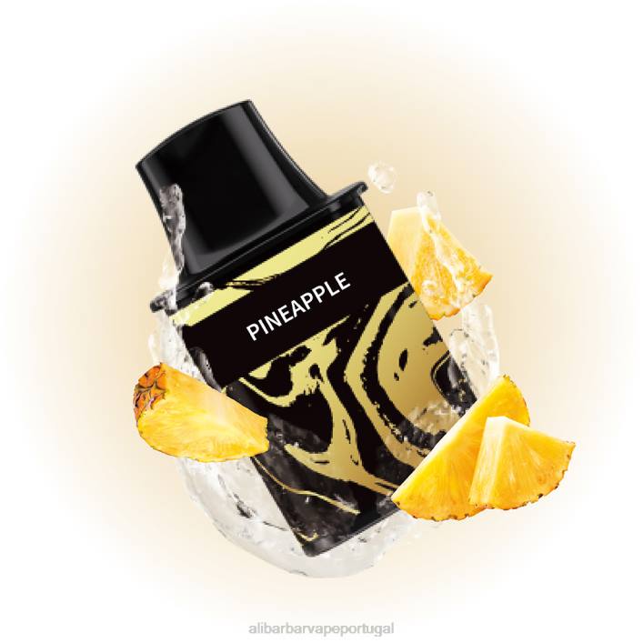Alibarbar Vape Flavours - T06J77 Alibarbar Flare vaporizador recarregável kiwi morango