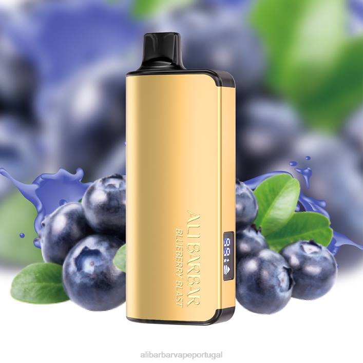 Alibarbar Vape Nicotine Content - T06J15 Alibarbar Ingot 9000 vapores descartáveis explosão de mirtilo