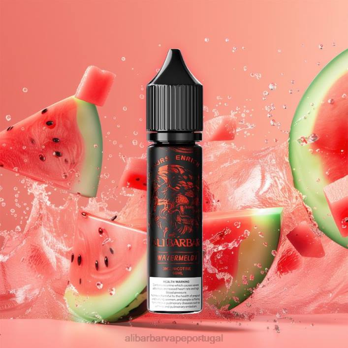 Alibarbar Vape Nicotine Content - T06J110 Alibarbar doca de ônix para narguilé melancia
