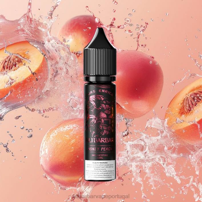 Alibarbar Vape Portugal - T06J106 Alibarbar doca de ônix para narguilé mel pêssego